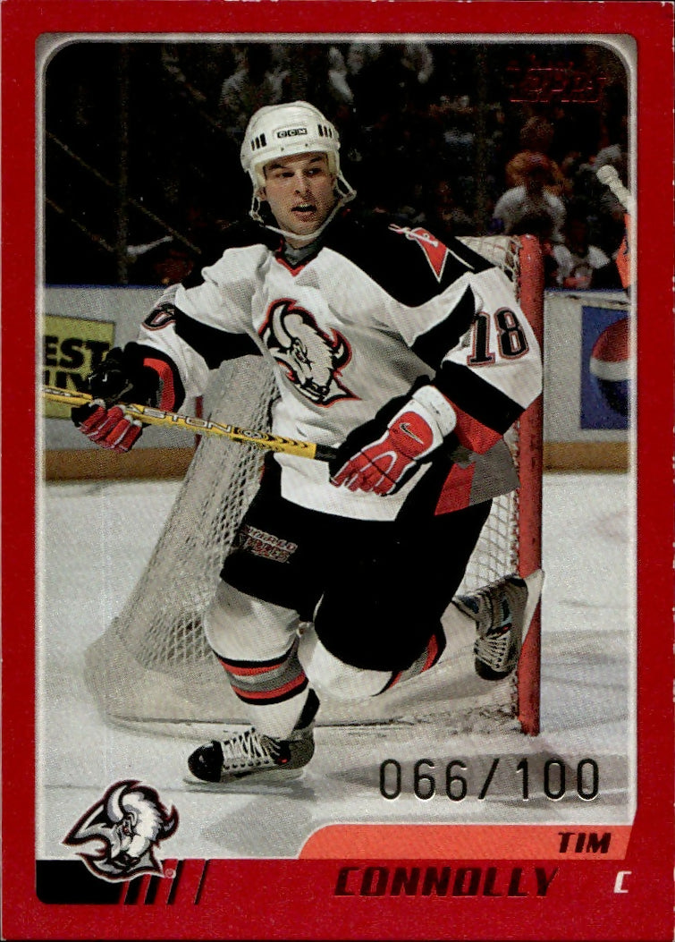 2003-04 O-Pee-Chee - Base - Red :100 #102 Tim Connolly - Buffalo Sabres - A