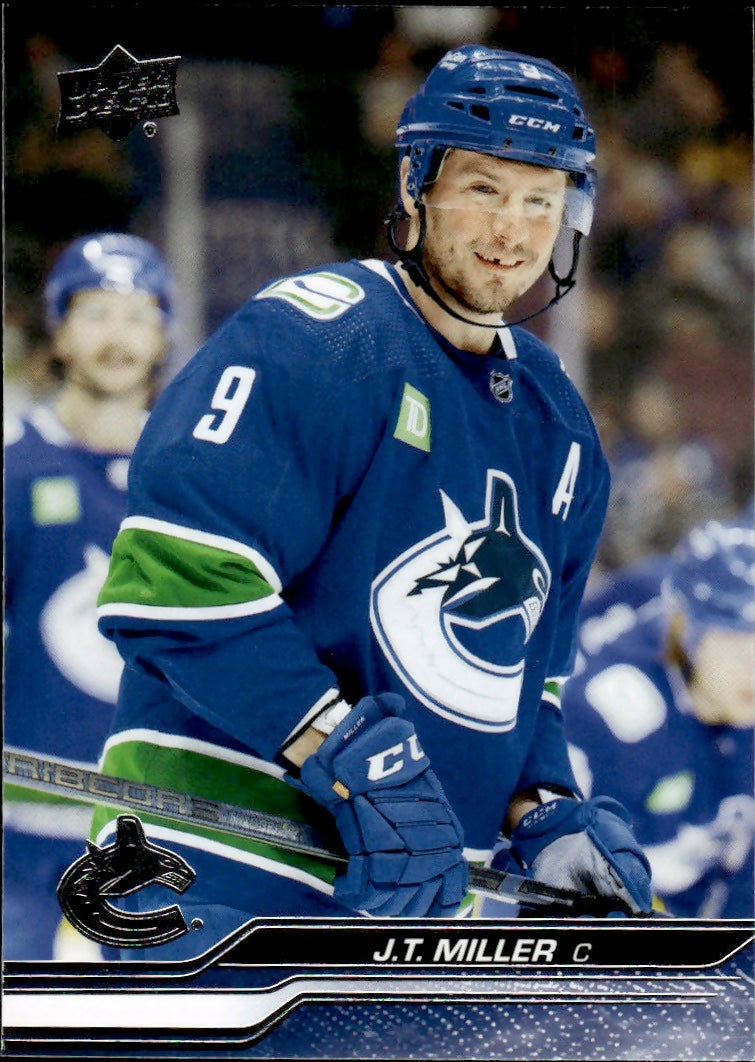 2023-24 Upper Deck Series 2 Hockey - Base #425 J.T. Miller - Vancouver Canucks - A