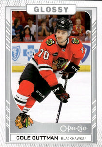 2023-24 Upper Deck Series 2 Hockey - O-Pee-Chee Glossy #R-32 Cole Guttman - Chicago Blackhawks