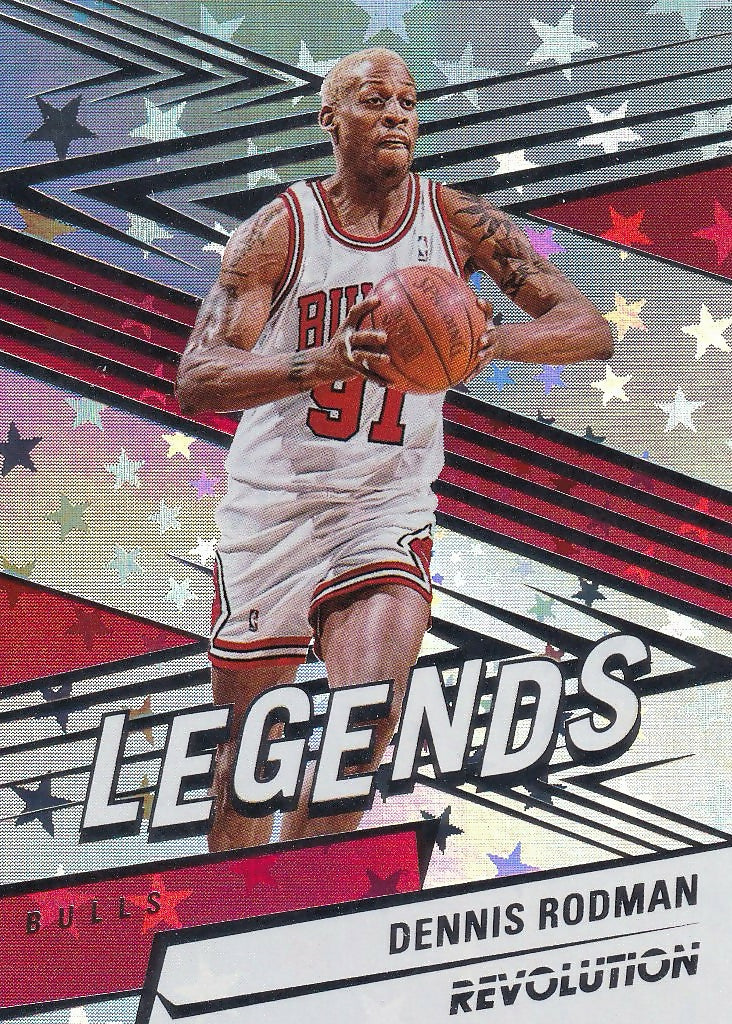 2024-25 Panini Revolution Astro #172 Dennis Rodman Chicago Bulls