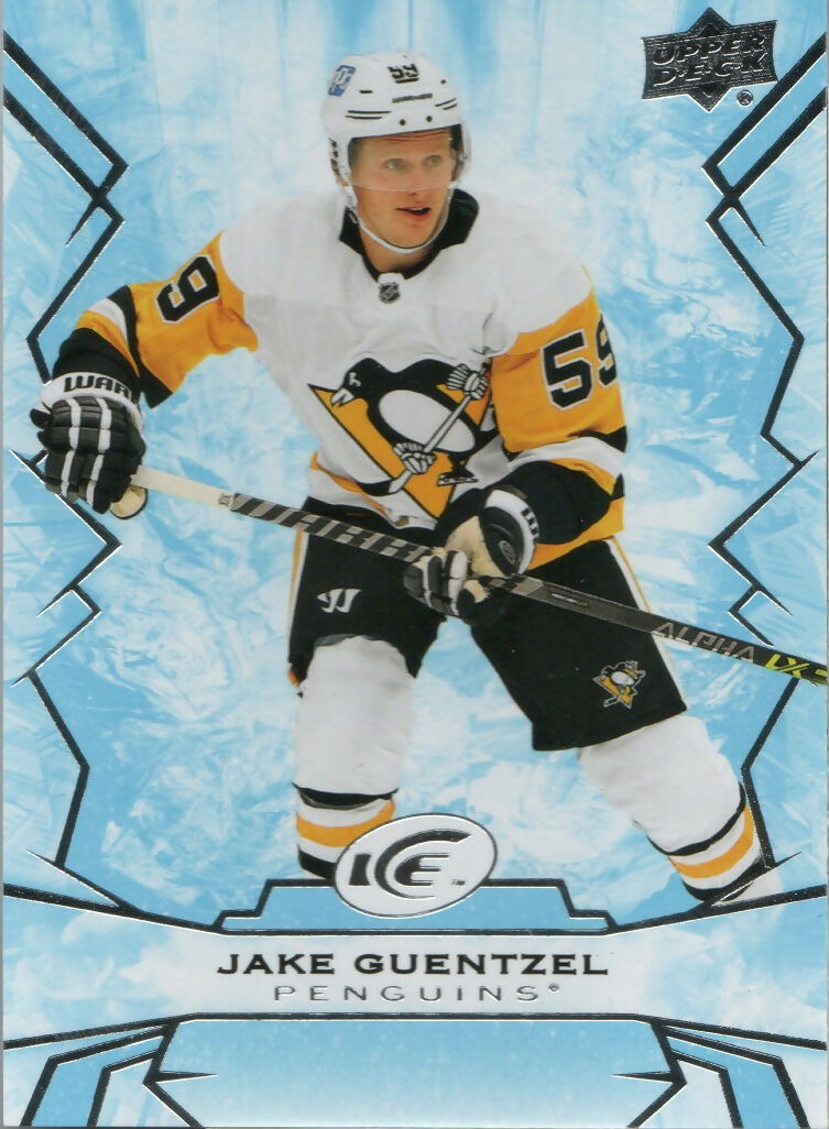 2022-23 Upper Deck Ice Hockey - Base #65 Jake Guentzel - Pittsburgh Penguins