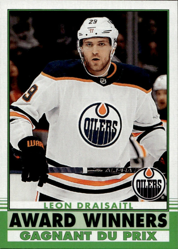 2020-21 Upper Deck O-Pee-Chee Hockey - Retro Update - Award Winners #604 Leon Draisaitl - Edmonton Oilers - A