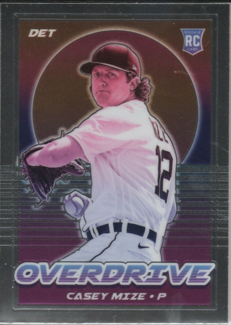 2021 Panini Chronicles Baseball - Overdrive #17 Casey Mize - Detroit Tigers - A