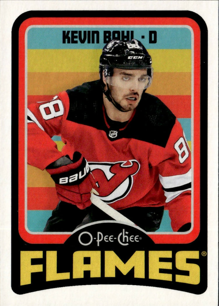 2024-25 Upper Deck O-Pee-Chee - Base - Retro #53 Kevin Bahl - Calgary Flames - A