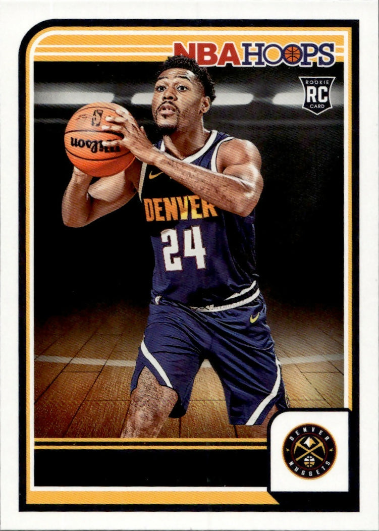 2023-24 Panini Hoops Basketball - Base #278 Jalen Pickett - Denver Nuggets - A