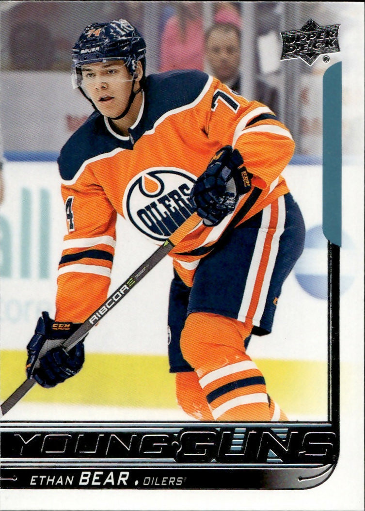 2018-19 Upper Deck Series 2 Hockey - Base - Young Guns #479 Ethan Bear - Edmonton Oilers