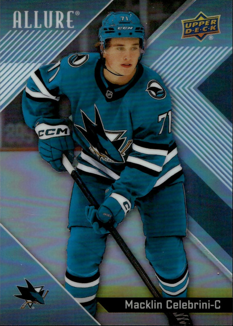 2024-25 Upper Deck Allure Hockey - Extended Rookies #AR-MC Macklin Celebrini - San Jose Sharks - A