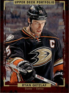 2015-16 Upper Deck Portfolio Hockey - Base #51 Ryan Getzlaf - Anaheim Ducks