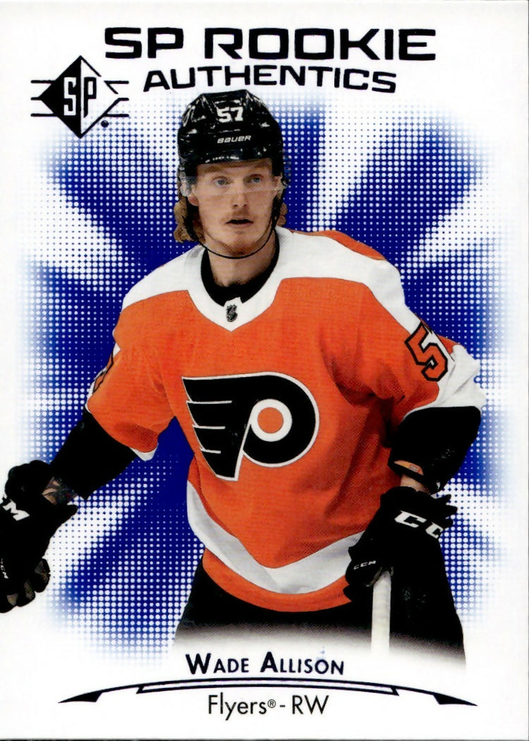 2021-22 Upper Deck SP Hockey - Base #117 Wade Allison - Philadelphia Flyers - A