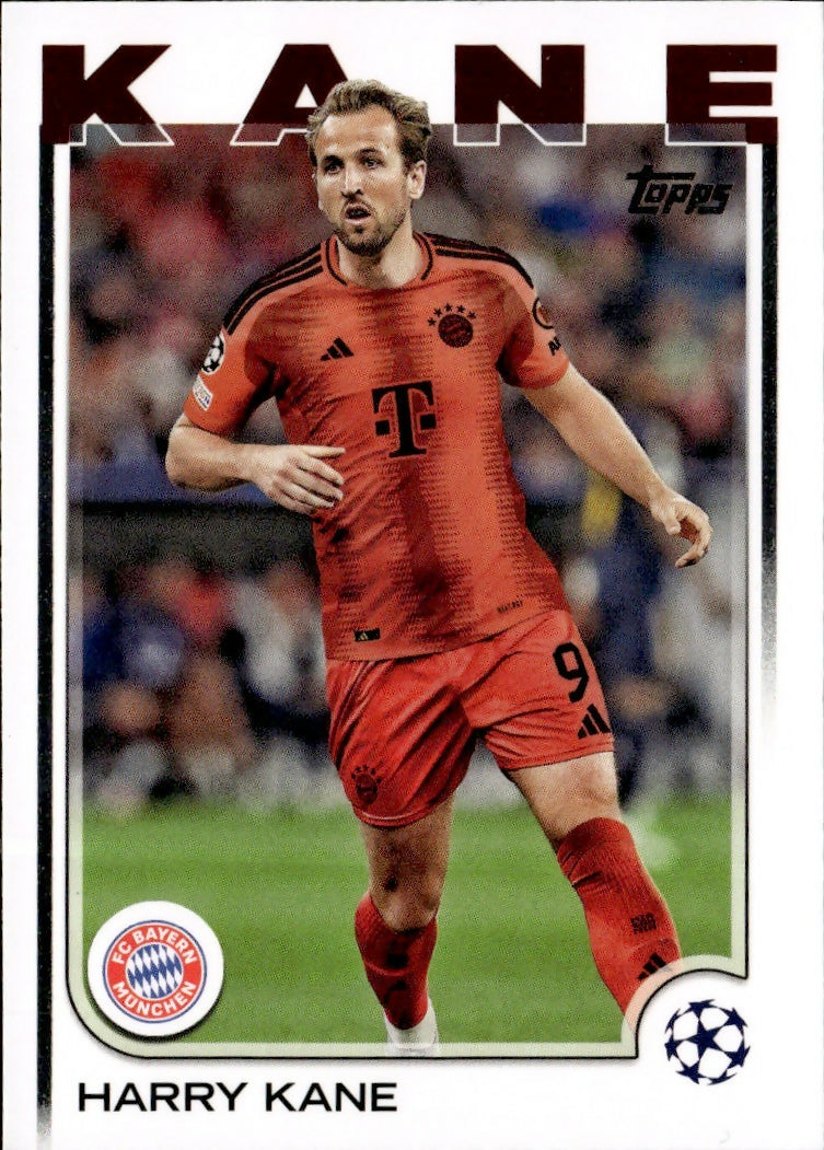 2024-25 Topps UEFA Club Competitions - Base #10 Harry Kane - FC Bayern Munchen - A