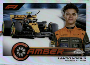 2023 Topps Chrome Formula 1 Camber #CAM-LN Lando Norris - McLaren F1 Team - A