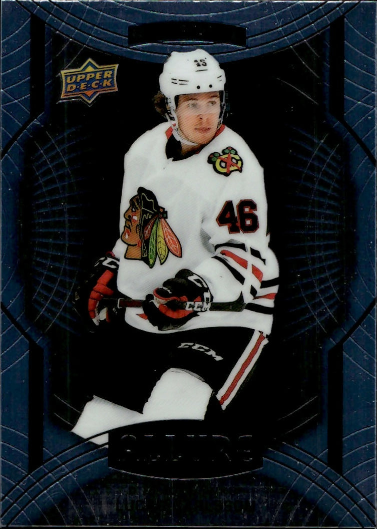 2020-21 Upper Deck Allure Hockey - Base Rookie SP #103 Lucas Carlsson - Chicago Blackhawks - A