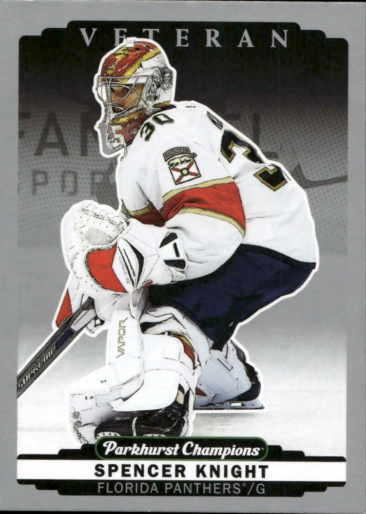 2022-23 Upper Deck Parkhurst Champions - Base - Silver #229 Spencer Knight - Florida Panthers - A