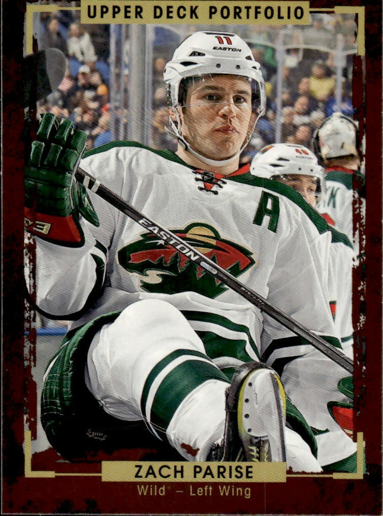 2015-16 Upper Deck Portfolio Hockey - Base #113 Zach Parise - Minnesota Wild