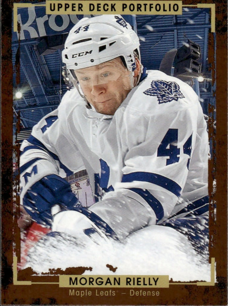 2015-16 Upper Deck Portfolio Hockey - Base #145 Morgan Rielly - Toronto Maple Leafs