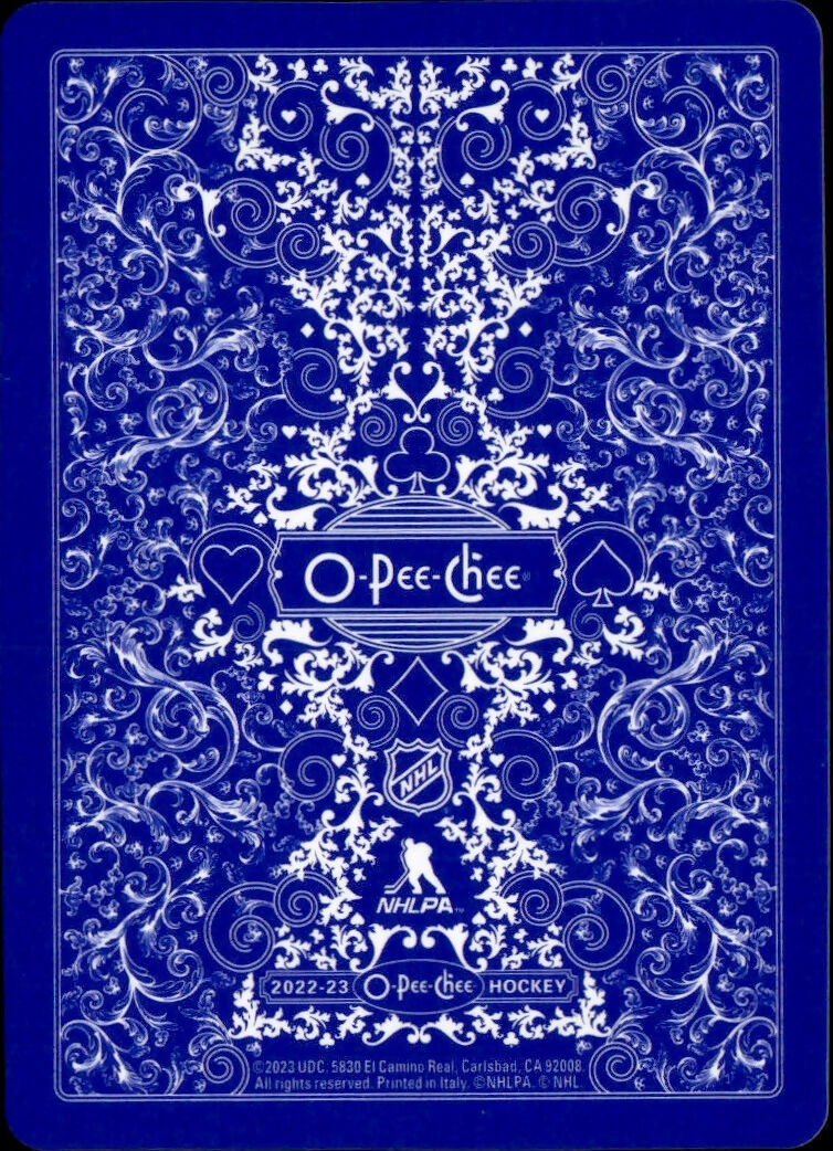 2022-23 Upper Deck O-Pee-Chee - Playing Card #2H Tanner Jeannot - Nashville Predators - B