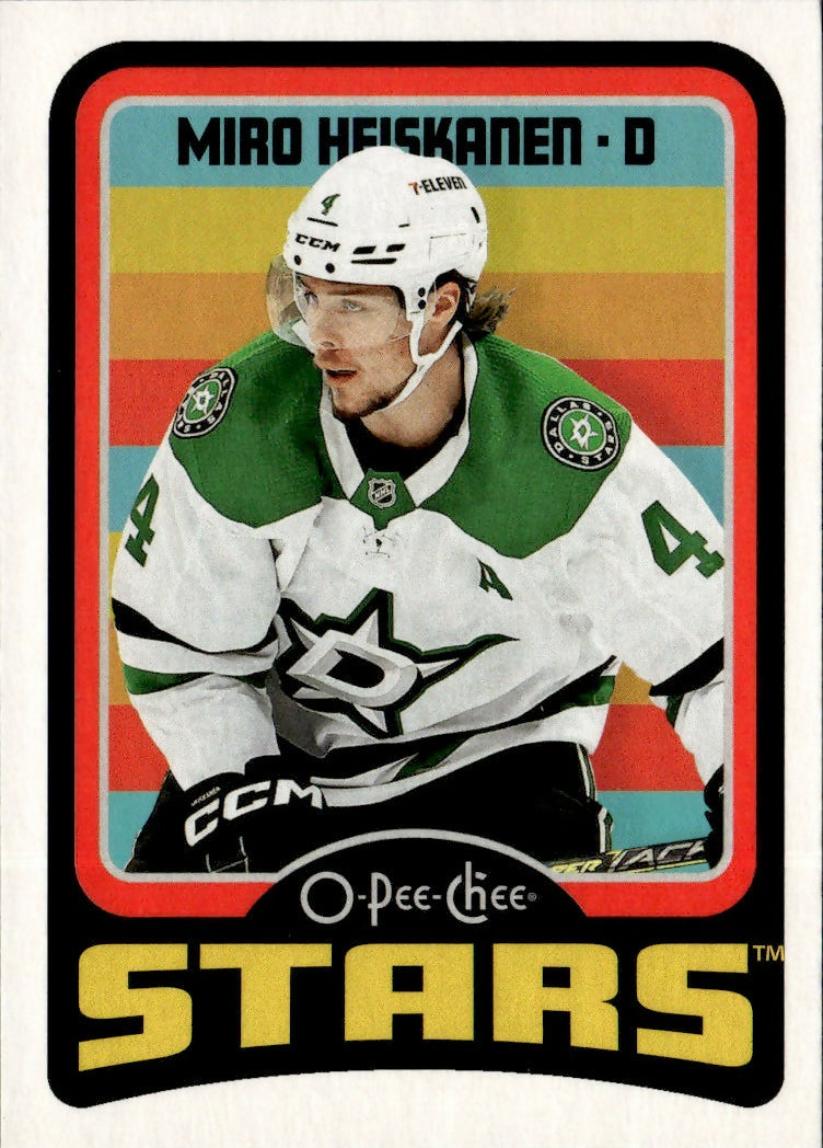 2024-25 Upper Deck O-Pee-Chee - Base - Retro #497 Miro Heiskanen - Dallas Stars - A