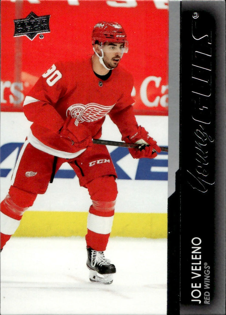 2021-22 Upper Deck Series 1 Hockey - Base - Young Guns #212 Joe Veleno - Detroit Red Wings - A