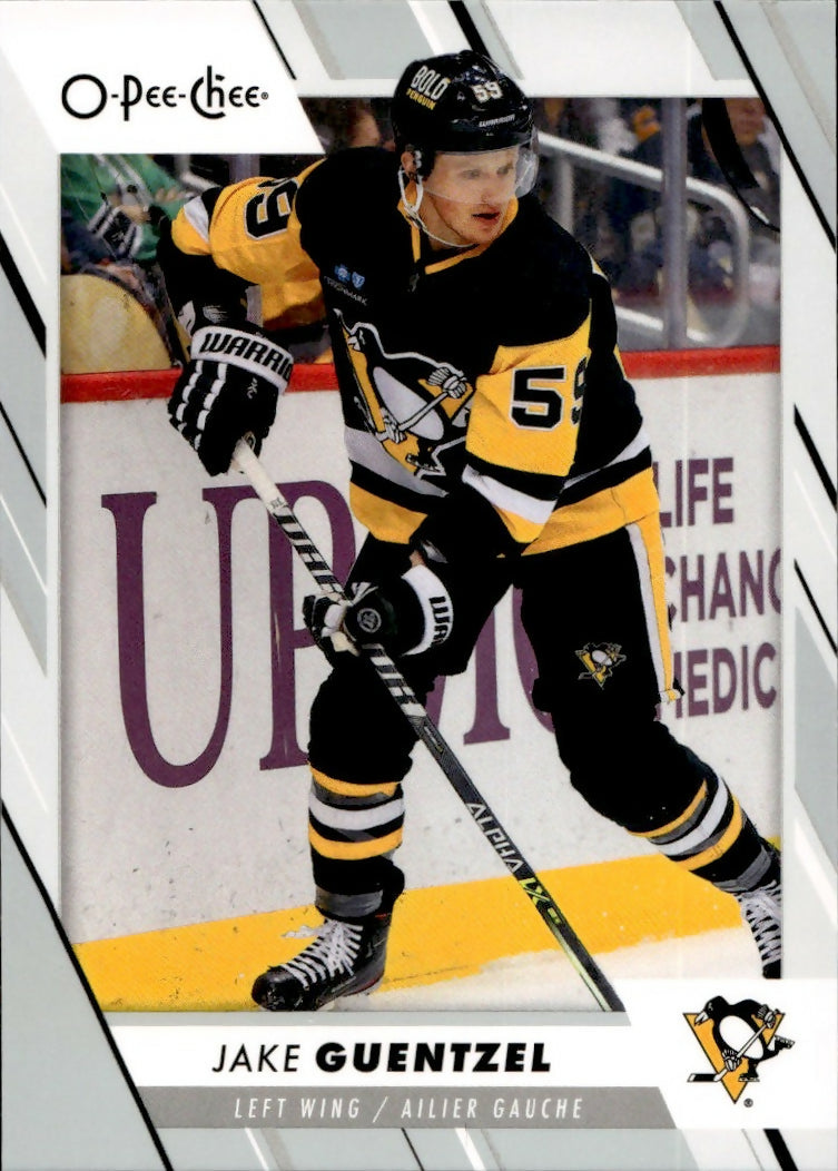 2023-24 Upper Deck O-Pee-Chee Hockey - Base #54 Jake Guentzel - Pittsburgh Penguins - A