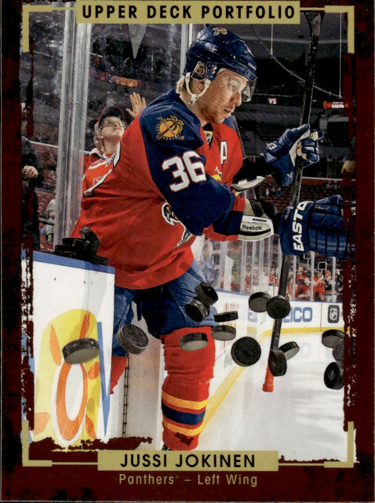 2015-16 Upper Deck Portfolio Hockey - Base #63 Jussi Jokinen - Florida Panthers