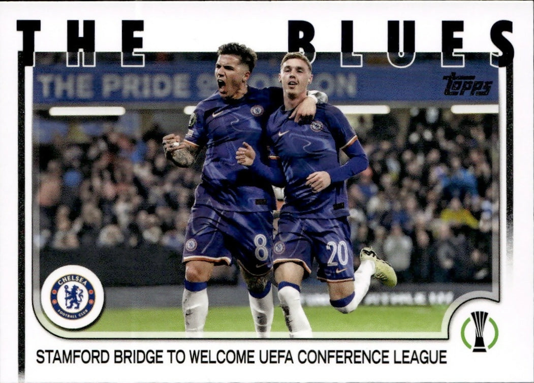 2024-25 Topps UEFA Club Competitions - Base #72 The Blues - A