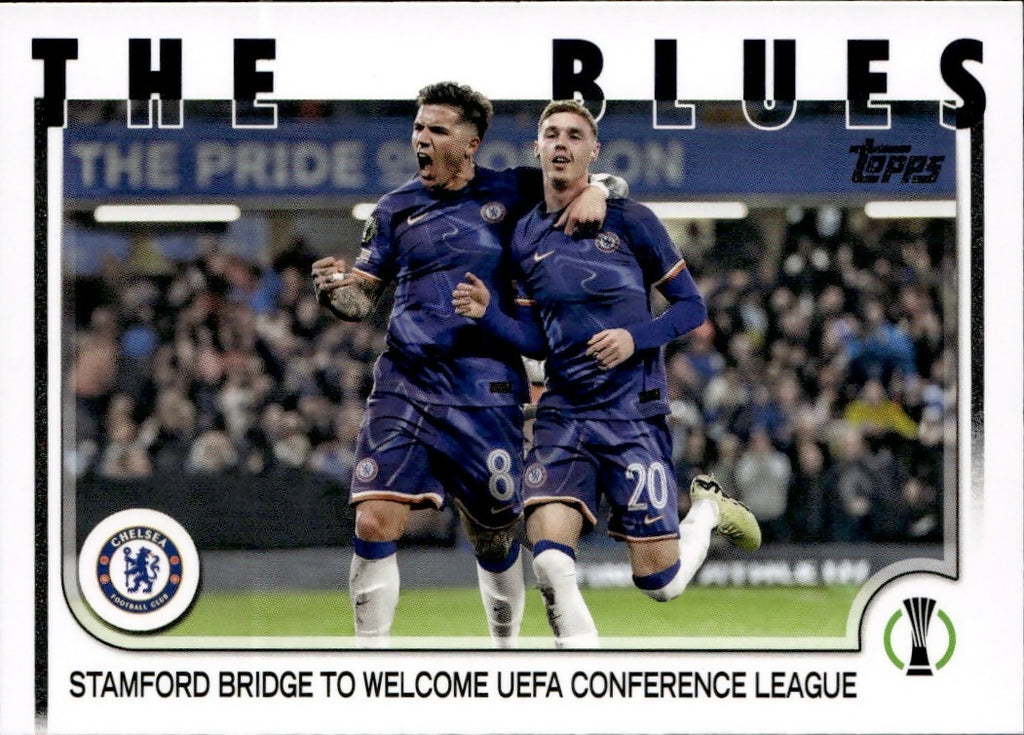 2024-25 Topps UEFA Club Competitions - Base #72 The Blues - A
