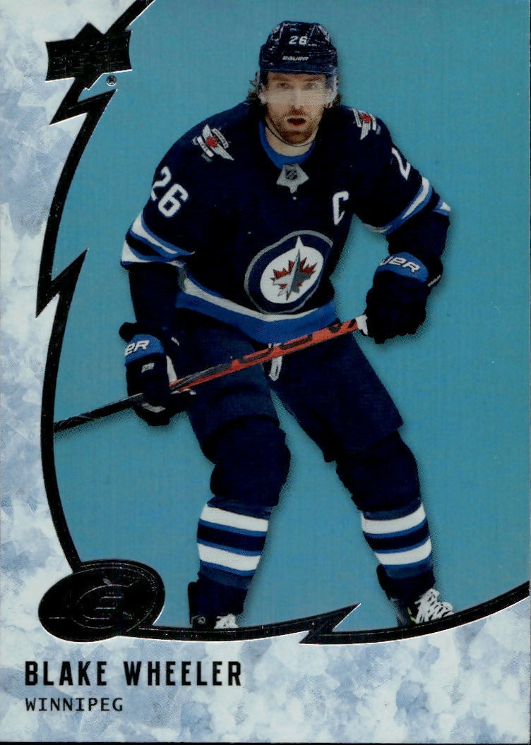 2019-20 Upper Deck Ice Hockey - Base #33 Blake Wheeler - Winnipeg Jets