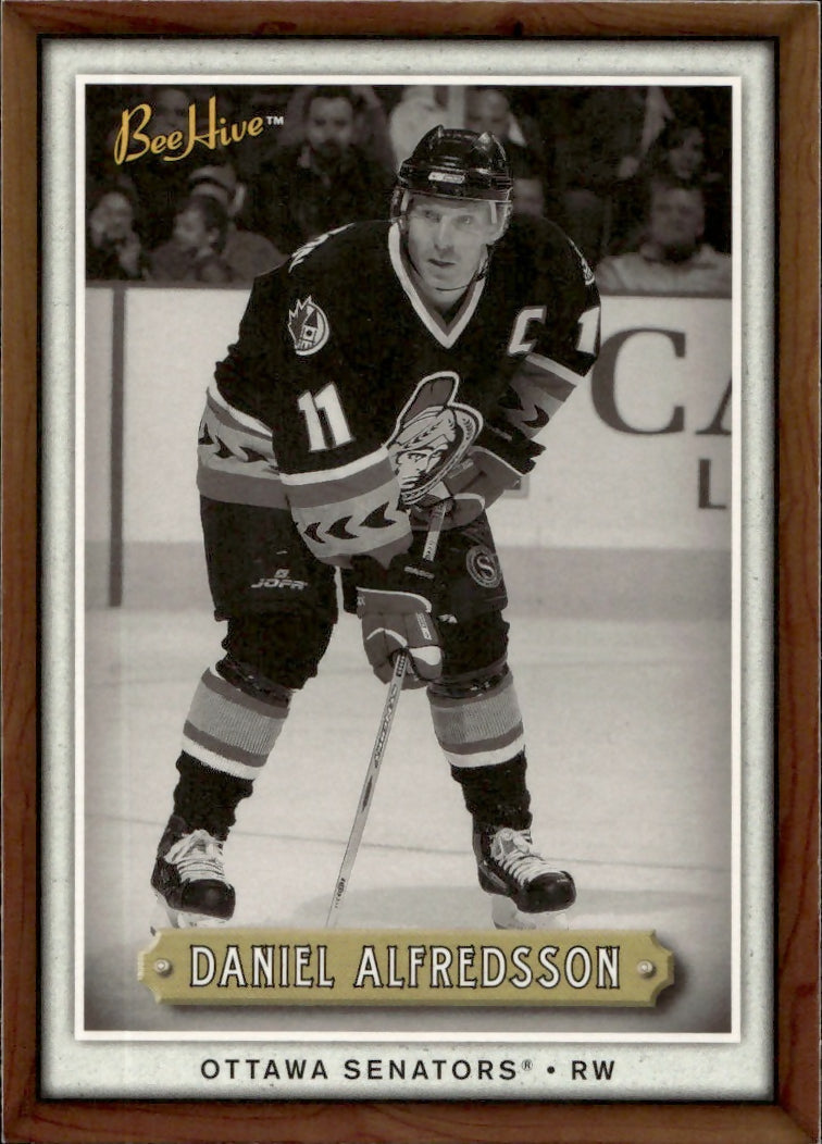 2006-07 Upper Deck - Bee Hive Hockey - Base #34 Daniel Alfredsson - Ottawa Senators - A