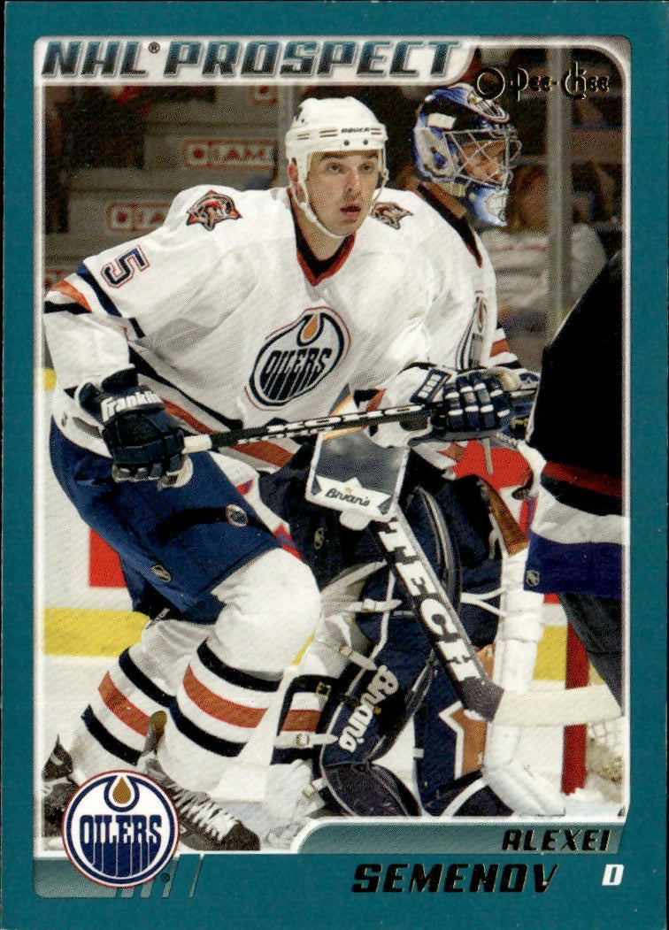 2003-04 O-Pee-Chee - Base #330 Alexei Semenov - Edmonton Oilers - A