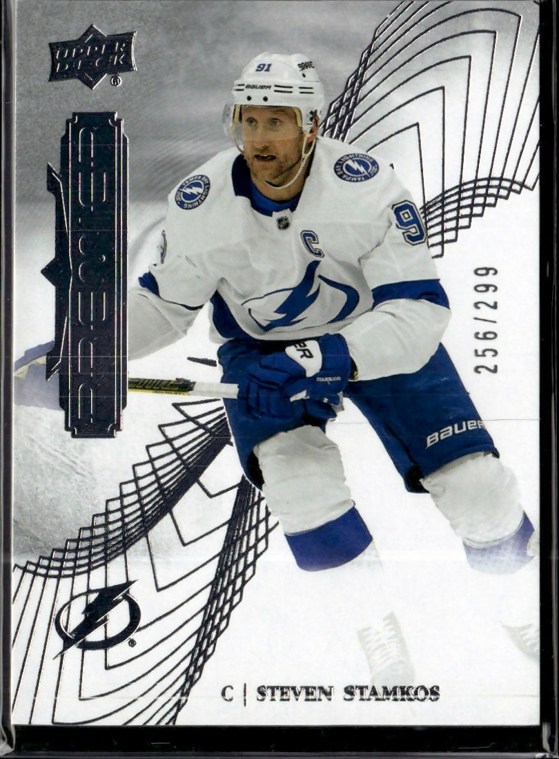 2022-23 Upper Deck Premier Hockey - Base :299 #83 Steven Stamkos - Tampa Bay Lightning - A