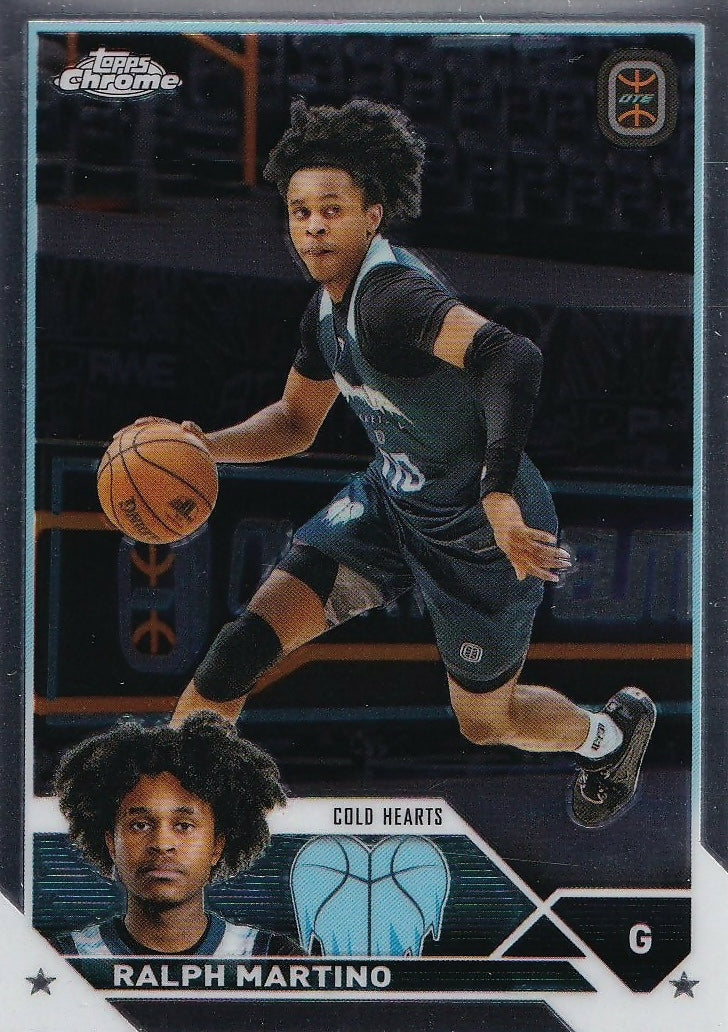 2023-24 Topps Chrome OTE Overtime Elite - Base #75 Ralph Martino - Cold Hearts - A
