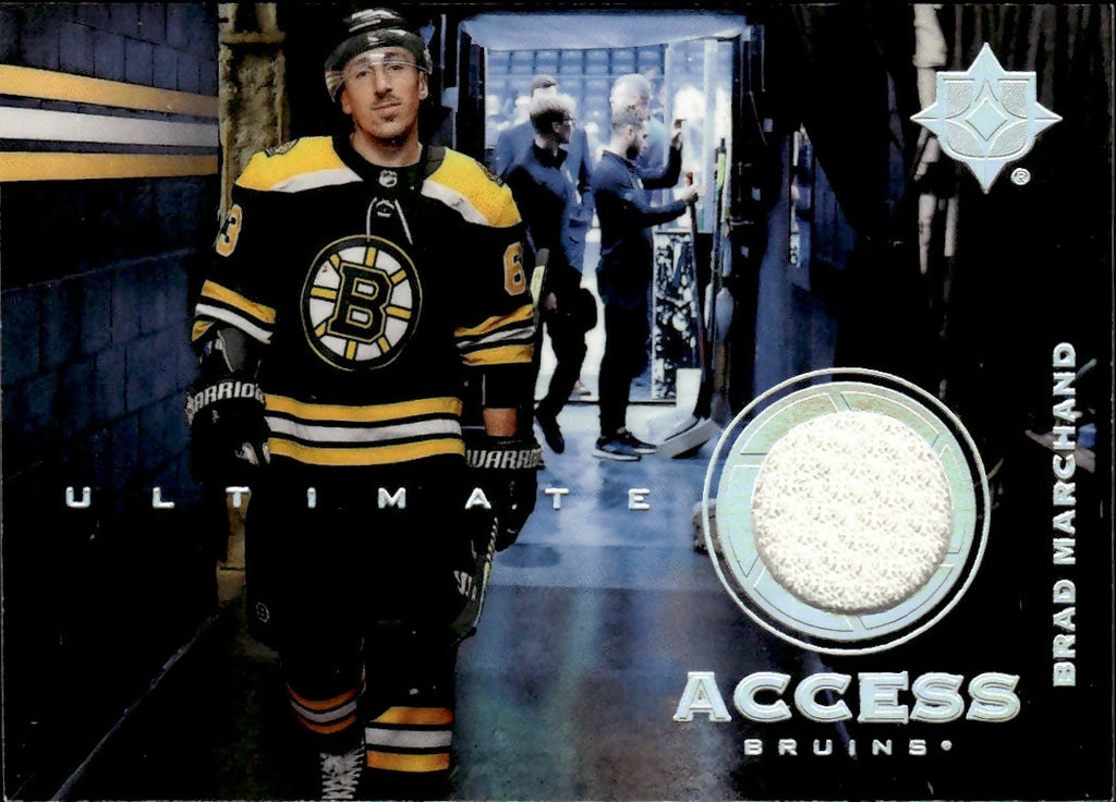 2019-20 Upper Deck Ultimate Collection Hockey - Ultimate Access #UA-BM Brad Marchand - Boston Bruins