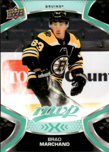 2021-22 Upper Deck MVP Hockey - Base #63 Brad Marchand - Boston Bruins