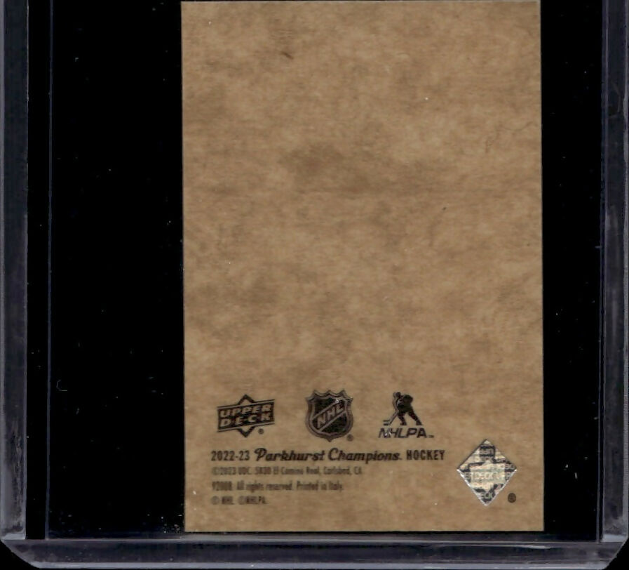 2022-23 Upper Deck Parkhurst Champions - 51 Retros #R-22 Elias Lindolm - Calgary Flames - B