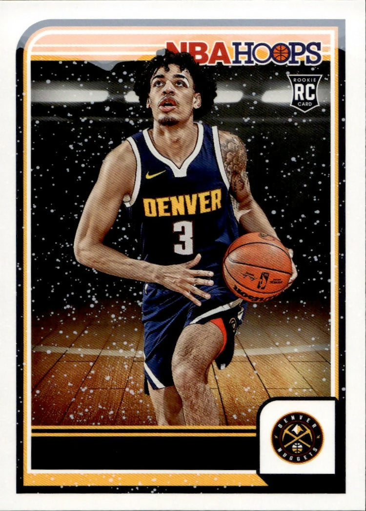 2023-24 Panini Hoops Basketball - Base #250 Julian Strawther - Denver Nuggets - A