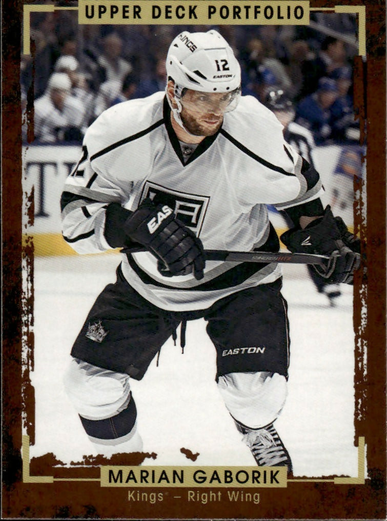 2015-16 Upper Deck Portfolio Hockey - Base #137 Marian Gaborik - Los Angeles Kings