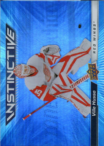 2023-24 Upper Deck Series 2 Hockey - Instinctive #IN-17 Ville Husso - Detroit Red Wings