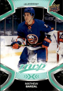 2021-22 Upper Deck MVP Hockey - Base #13 Mathew Barzal - New York Islanders