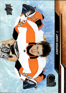 2023-24 Upper Deck Series 2 Hockey - Base #385 Carter Hart - Philadelphia Flyers A