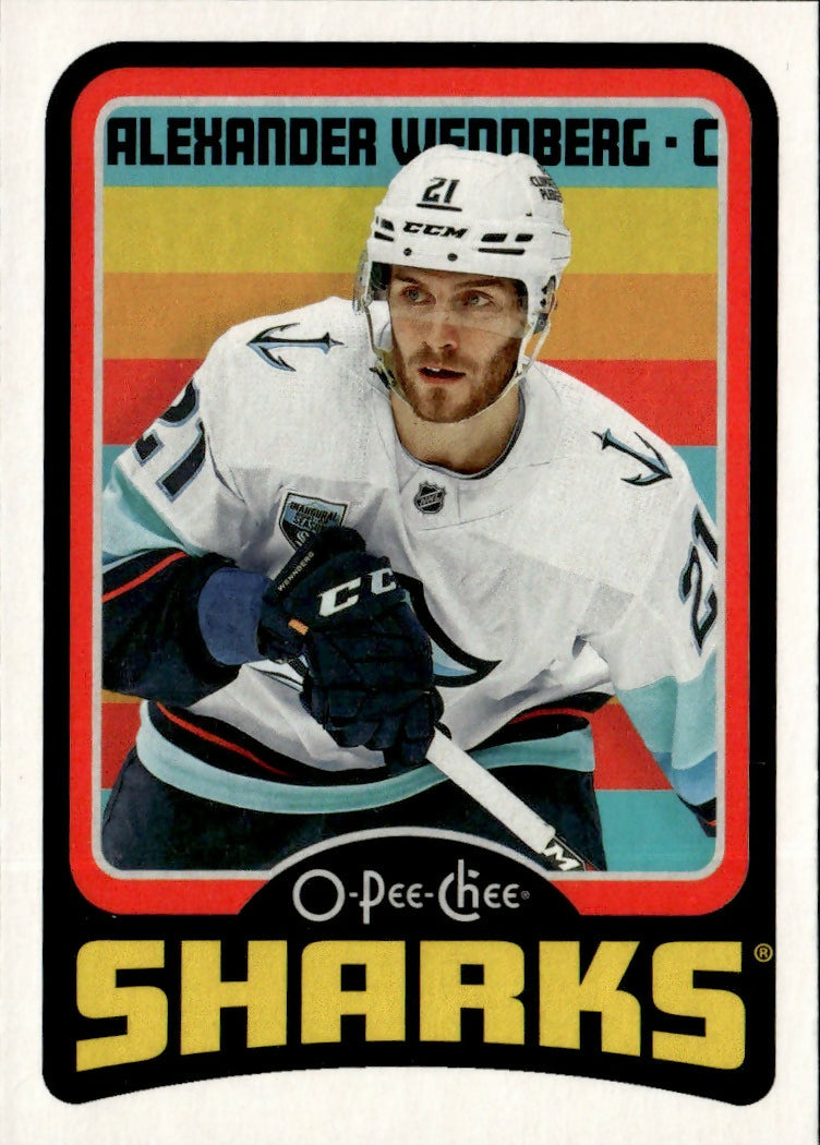 2024-25 Upper Deck O-Pee-Chee - Base - Retro #350 Alexander Wennberg - San Jose Sharks - A