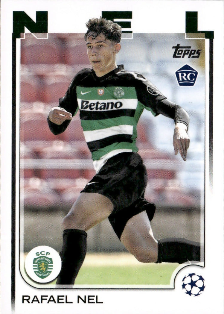2024-25 Topps UEFA Club Competitions - Base #132 Rafael Nel - Sporting Clube De Portugal - A