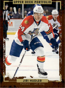 2015-16 Upper Deck Portfolio Hockey - Base #135 Jiri Hudler - Florida Panthers