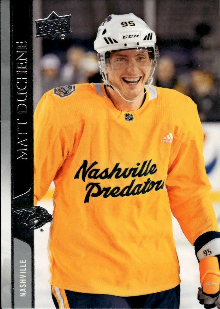 2020-21 Upper Deck Series 1 Hockey #102 Matt Duchene - Nashville Predators