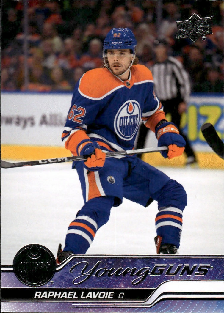 2023-24 Upper Deck Series 2 Hockey - Base - Young Guns #499 Raphael Lavoie - Edmonton Oilers