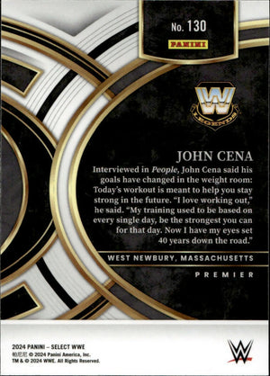 2024 Panini Select WWE - Premier #130 John Cena - B