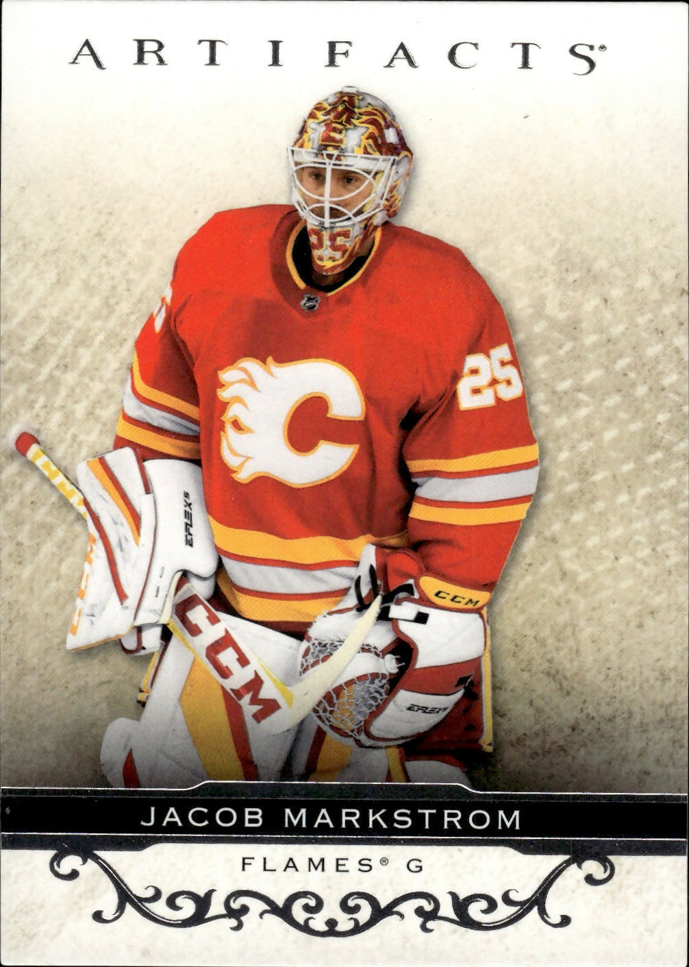 2021-22 Upper Deck Artifacts Hockey - Base #46 Jacob Markstrom - Calgary Flames