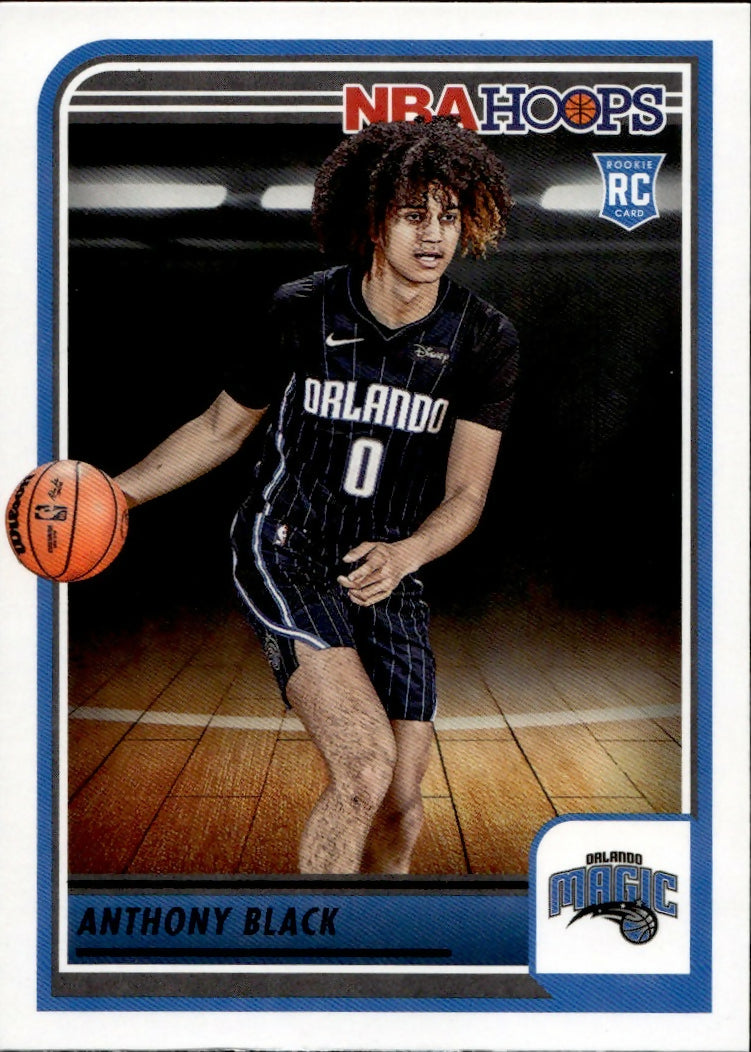 2023-24 Panini Hoops Basketball - Base #257 Anthony Black - Orlando Magic - A