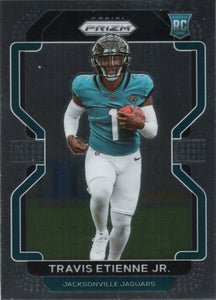 2021 Panini Prizm Football Base #344 Travis Etienne Jr. RC Jacksonville Jaguars - A