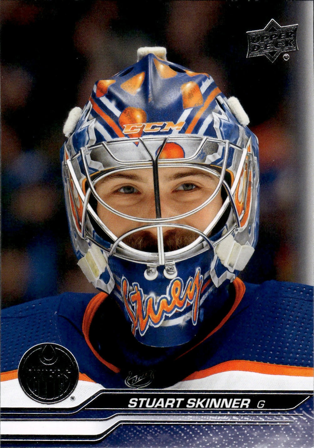 2023-24 Upper Deck Series 2 Hockey - Base #322 Stuart Skinner - Edmonton Oilers