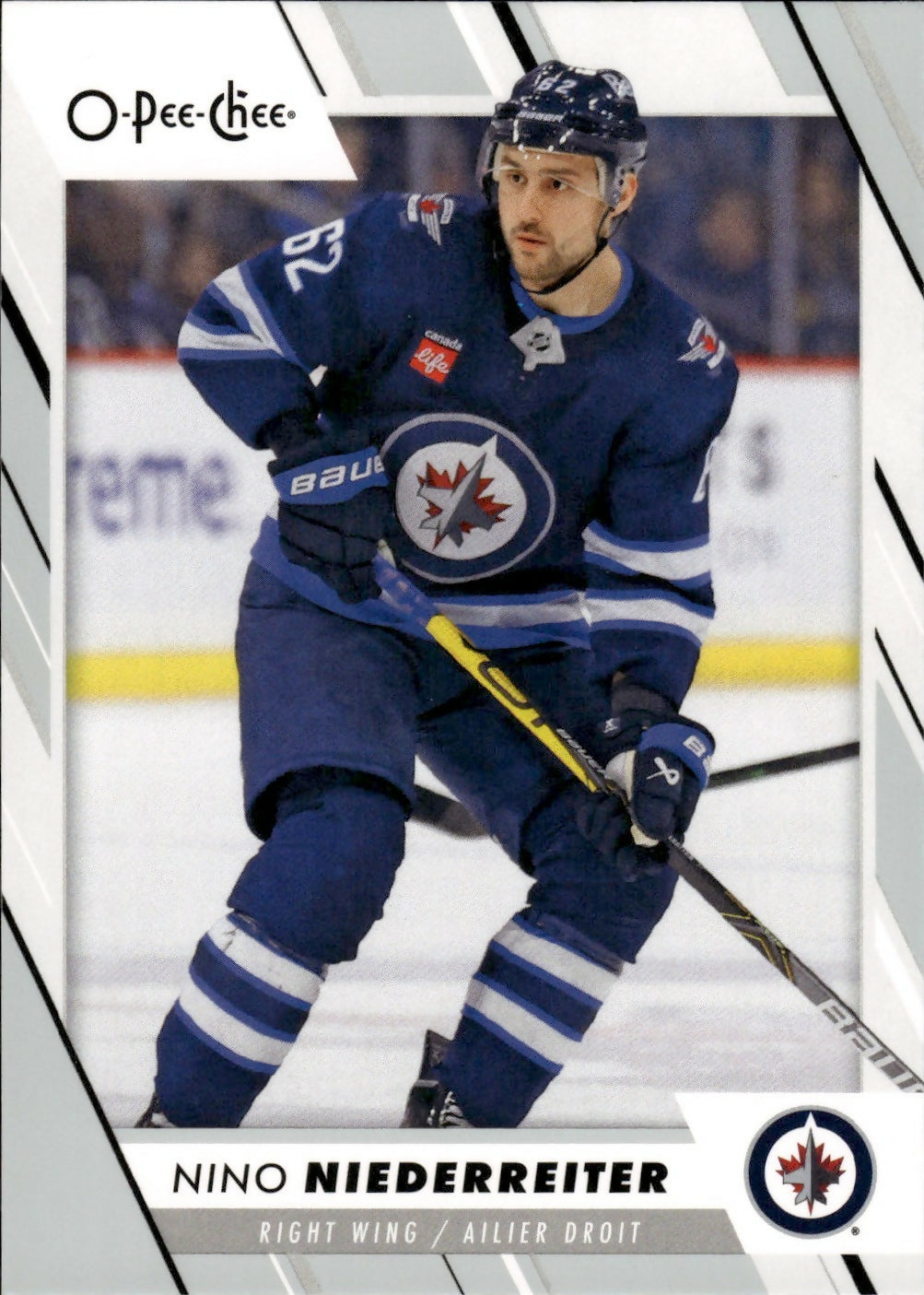 2023-24 Upper Deck O-Pee-Chee Hockey - Base #255 Nino Niederreiter - Winnipeg Jets